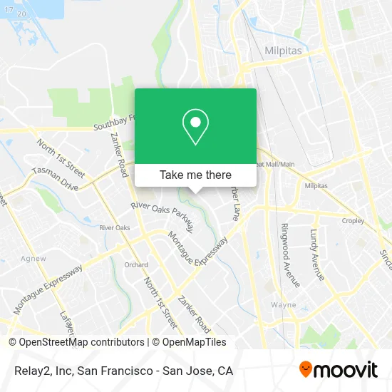 Relay2, Inc map