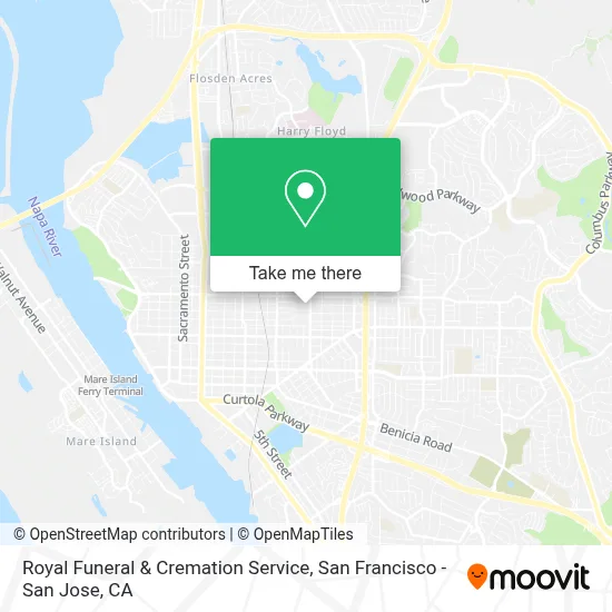 Royal Funeral & Cremation Service map