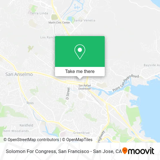 Solomon For Congress map