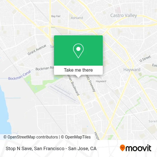 Stop N Save map