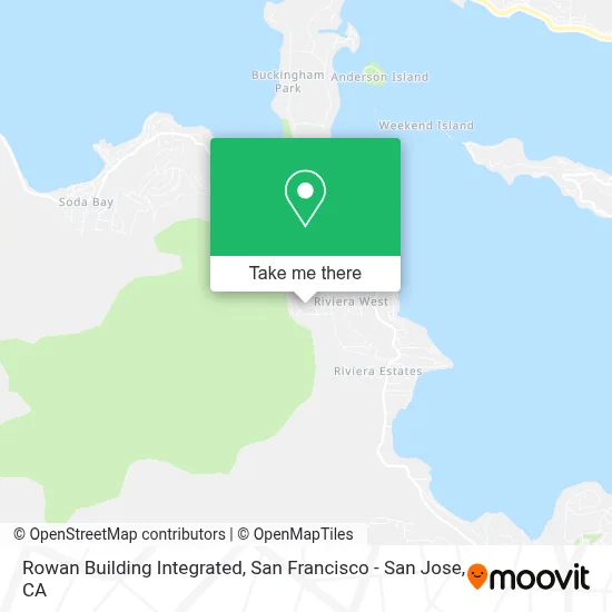 Rowan Building Integrated map