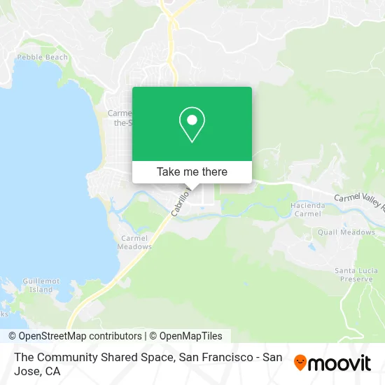 The Community Shared Space map