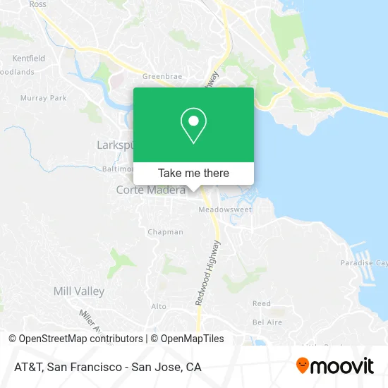 At&T map