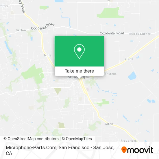 Microphone-Parts.Com map