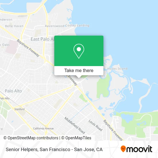 Senior Helpers map