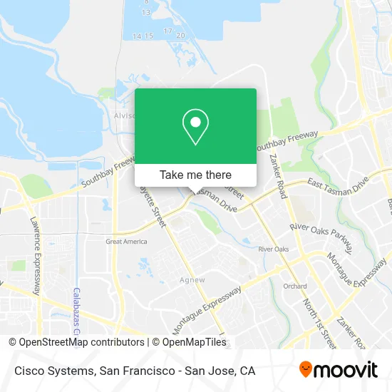 Cisco Systems map