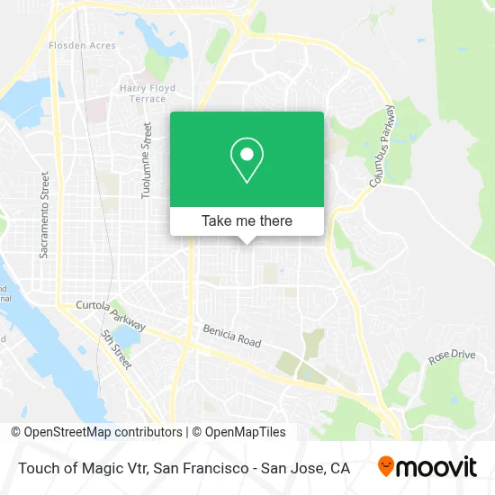 Touch of Magic Vtr map