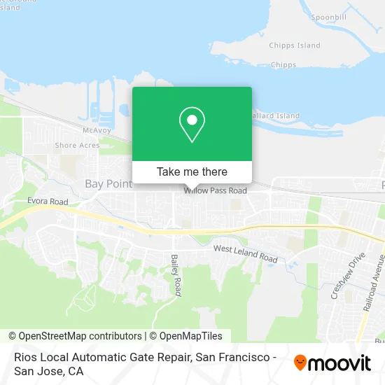 Rios Local Automatic Gate Repair map