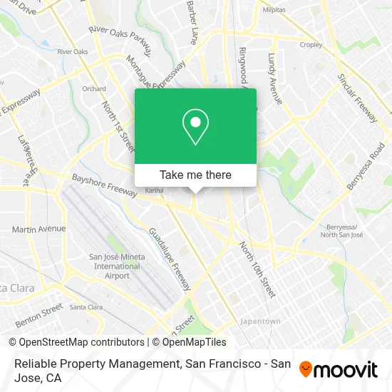Reliable Property Management map