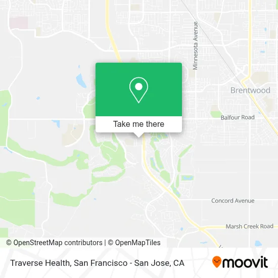 Traverse Health map
