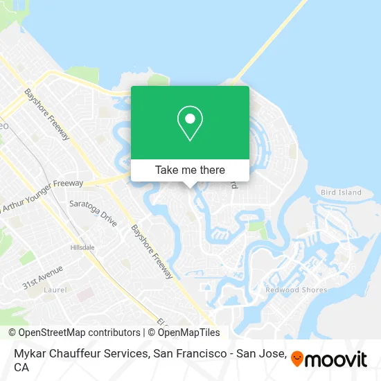 Mykar Chauffeur Services map