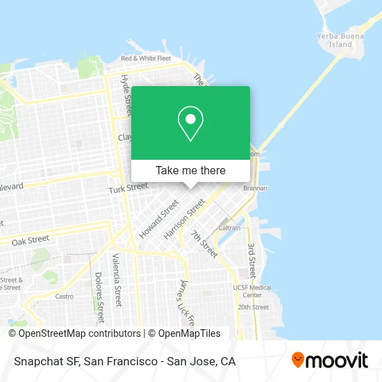 Snapchat SF map