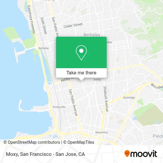 Moxy map