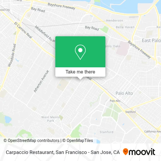 Ristorante Carpaccio map