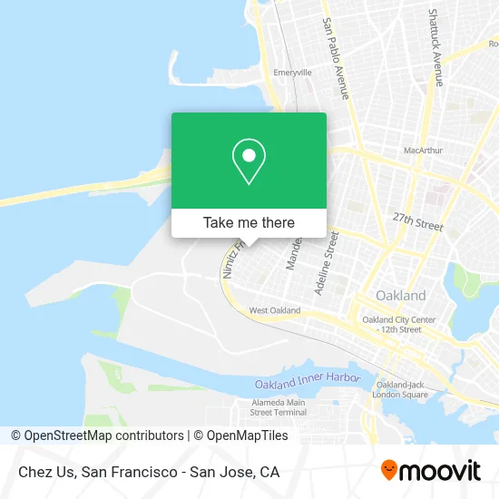 Chez Us map