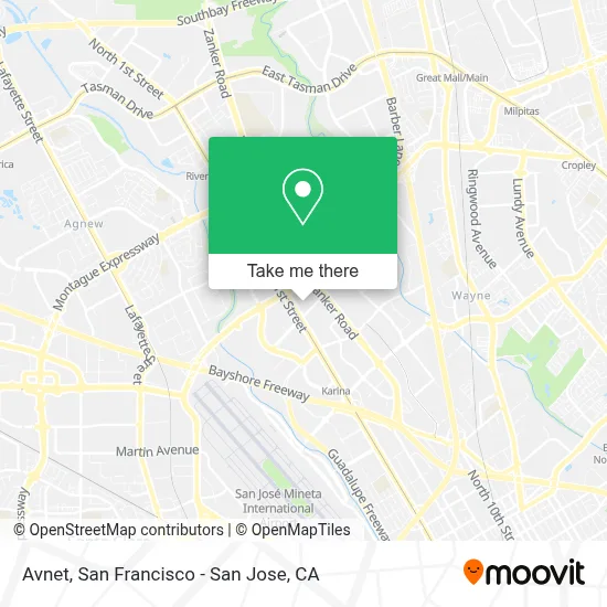 Avnet map