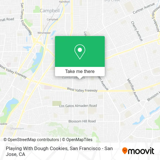 Playing With Dough Cookies map