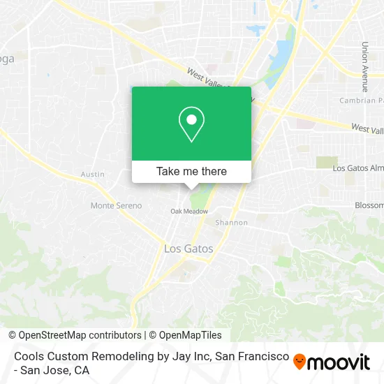 Cools Custom Remodeling by Jay Inc map