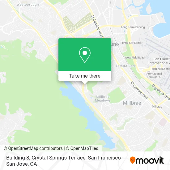 Building 8, Crystal Springs Terrace map