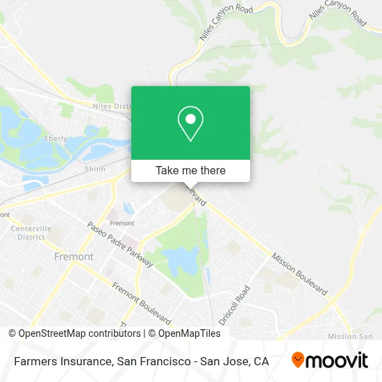 Farmers Insurance map