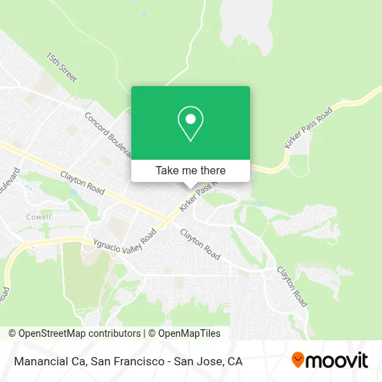 Manancial Ca map