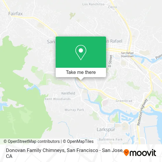 Donovan Family Chimneys map