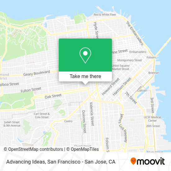 Advancing Ideas map