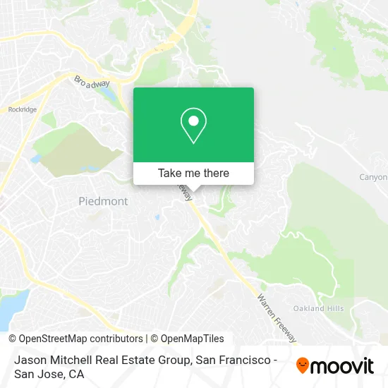 Jason Mitchell Real Estate Group map