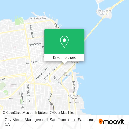 City Model Management map