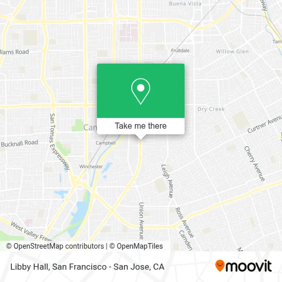 Libby Hall map