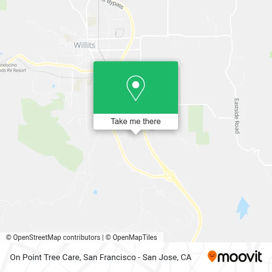 On Point Tree Care map
