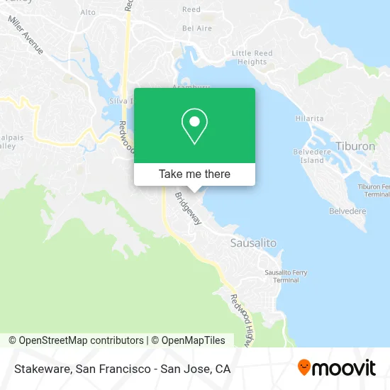 Stakeware map