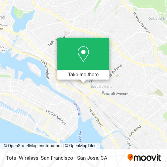 Total Wireless map