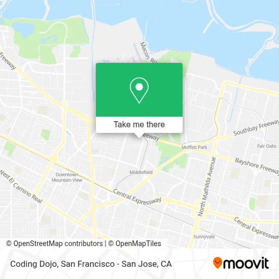 Coding Dojo map