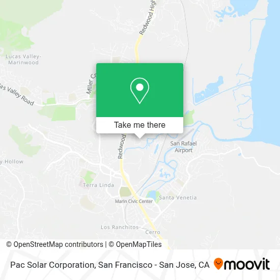 Pac Solar Corporation map