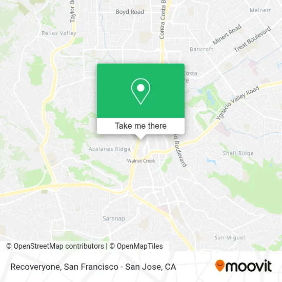Recoveryone map