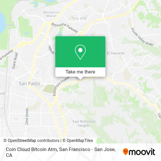 Coin Cloud Bitcoin Atm map