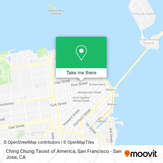 Ching Chung Taoist of America map