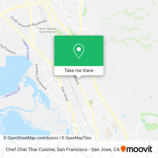 Chef Chai Thai Cuisine map