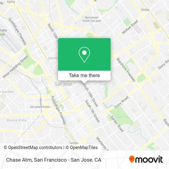 Chase Atm map