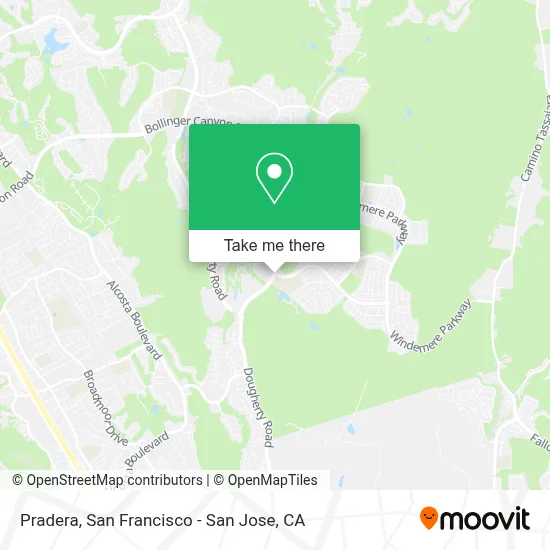 Pradera map