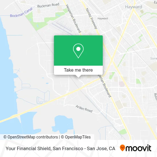 Your Financial Shield map