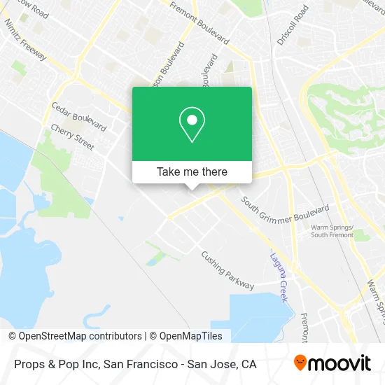 Props & Pop Inc map