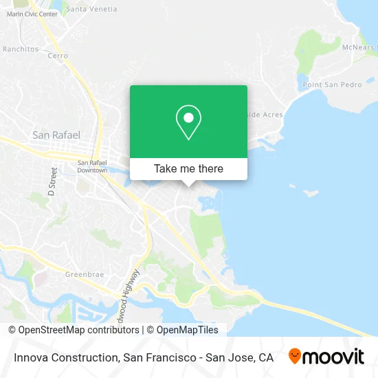Innova Construction map