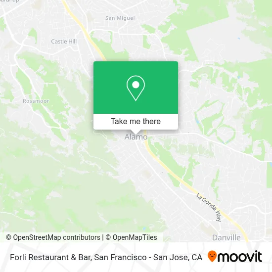 Forli Restaurant & Bar map