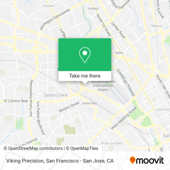 Viking Precision map