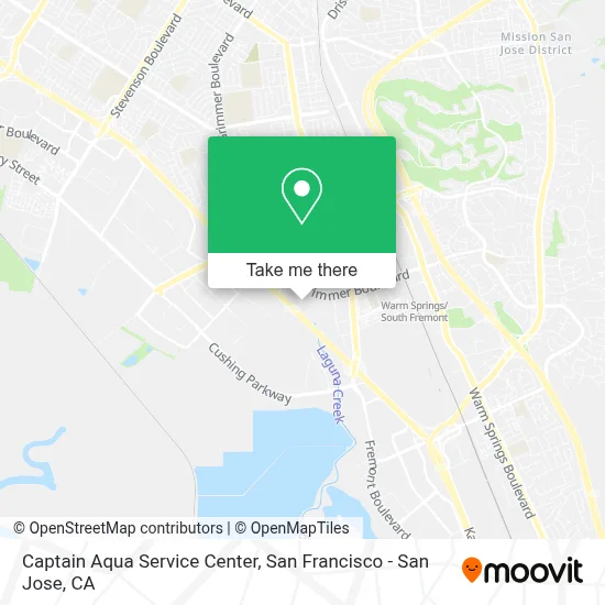 Captain Aqua Service Center map