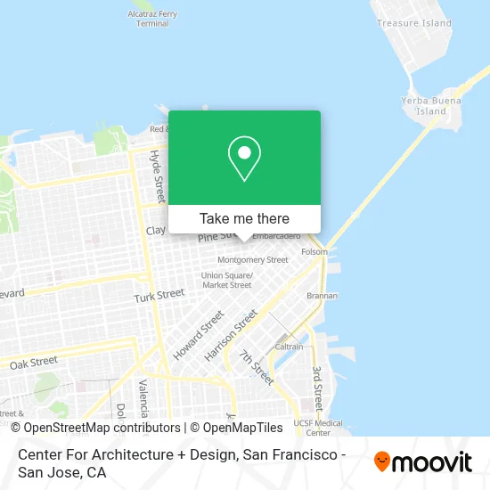 Center For Architecture + Design map