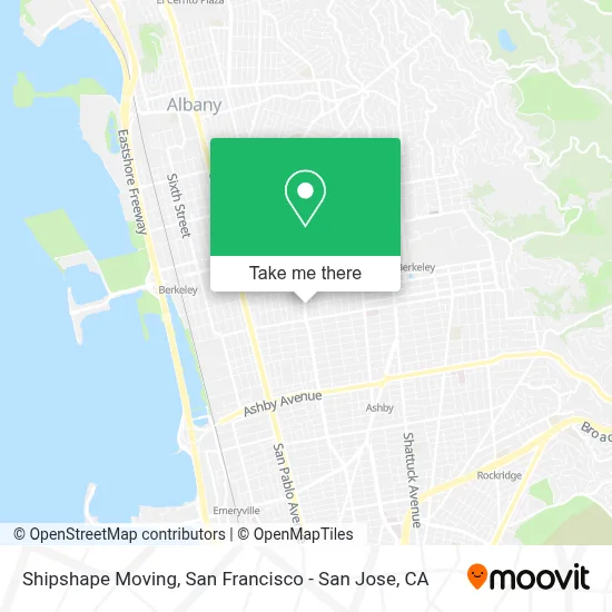 Shipshape Moving map
