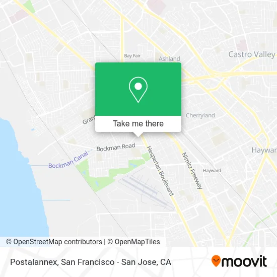 Postalannex map